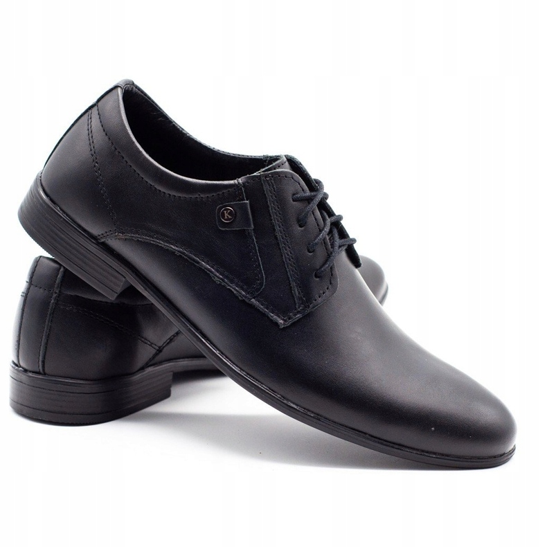 KOMODO Zapatos formales de hombre 850 negro mat 3