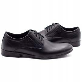 KOMODO Zapatos formales de hombre 850 negro mat 4