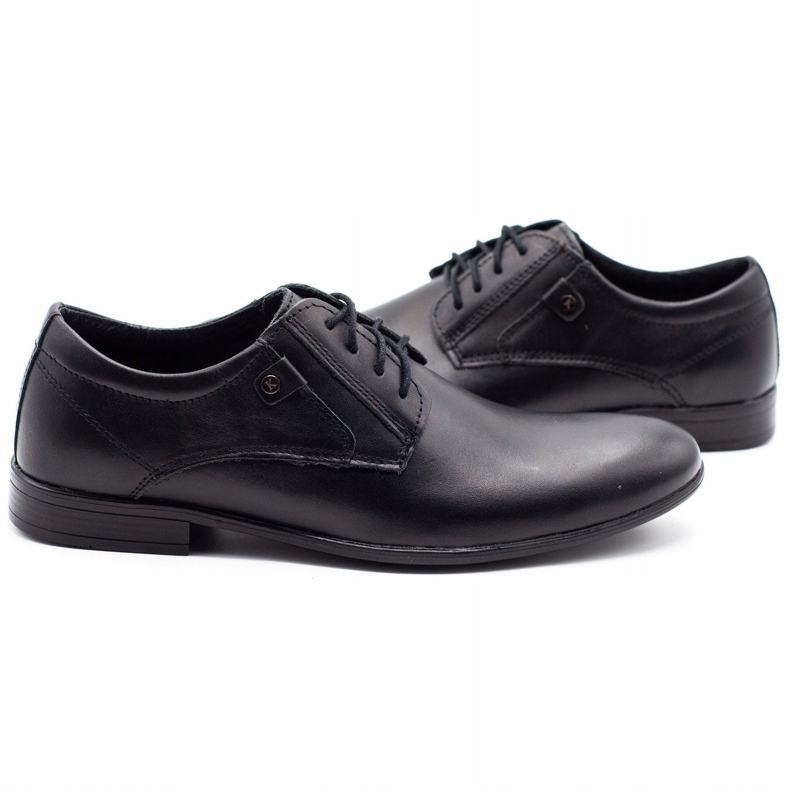 KOMODO Zapatos formales de hombre 850 negro mat 4