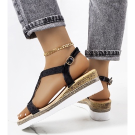 Sandalias mujer Forbes negras negro 2