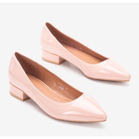 Zapatos de tacón Timms beige 3
