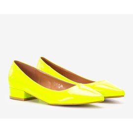 Tacones amarillo neón Timms 1 Tacones amarillo neón Timms 1