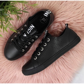 Zapatillas con ecopiel Filippo W PAW221B negro 3