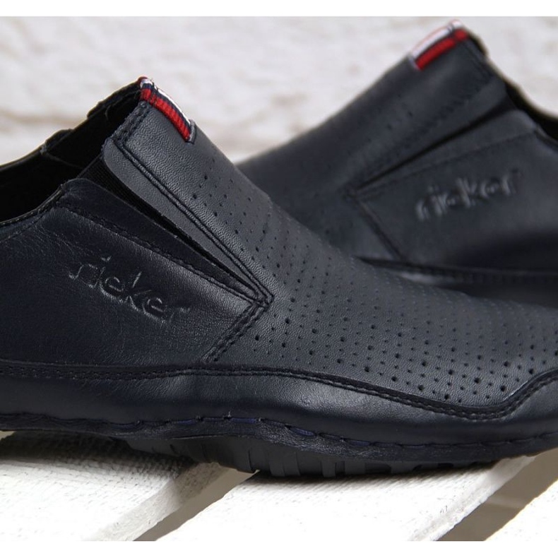 Zapatos Rieker M RKR193 azul marino 1