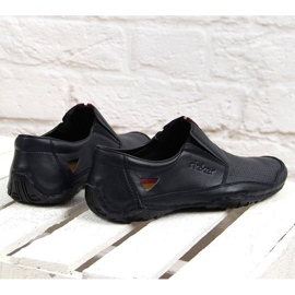 Zapatos Rieker M RKR193 azul marino 2