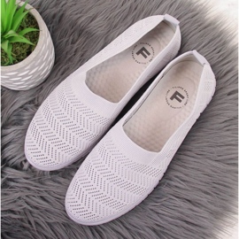 Zapatillas caladas grises slip on Filippo W PAW219C 5