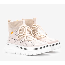 Deportivas Toler beige tobilleras 1 Deportivas Toler beige tobilleras 1