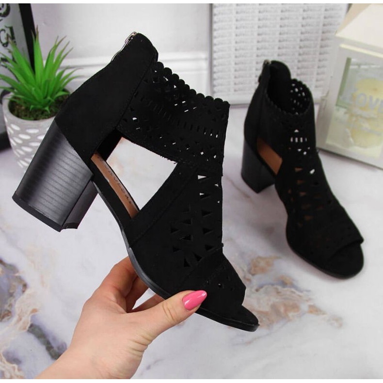 T.Sokolski W SCA158 sandalias caladas negro 1