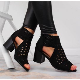 T.Sokolski W SCA158 sandalias caladas negro 2