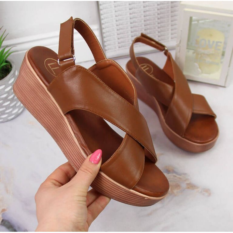 Sandalias Marron Cuña Filippo W PAW349B marrón 1