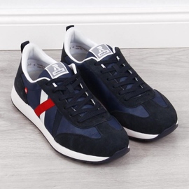 Deportivas casual Rieker M RKR539 azul marino 4