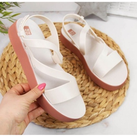 Isostar Zaxy W JJ285053 sandalias romanas de goma color crema beige crudo 1 Isostar Zaxy W JJ285053 sandalias romanas de goma color crema beige crudo 1