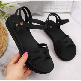 Sandalias goma velcro Zaxy W JJ285068 negro 1 Sandalias goma velcro Zaxy W JJ285068 negro 1