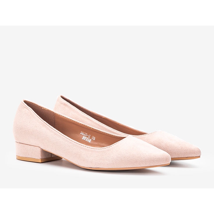 Zapatos de tacón beige de Jody 1