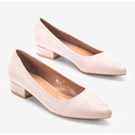 Zapatos de tacón beige de Jody 2
