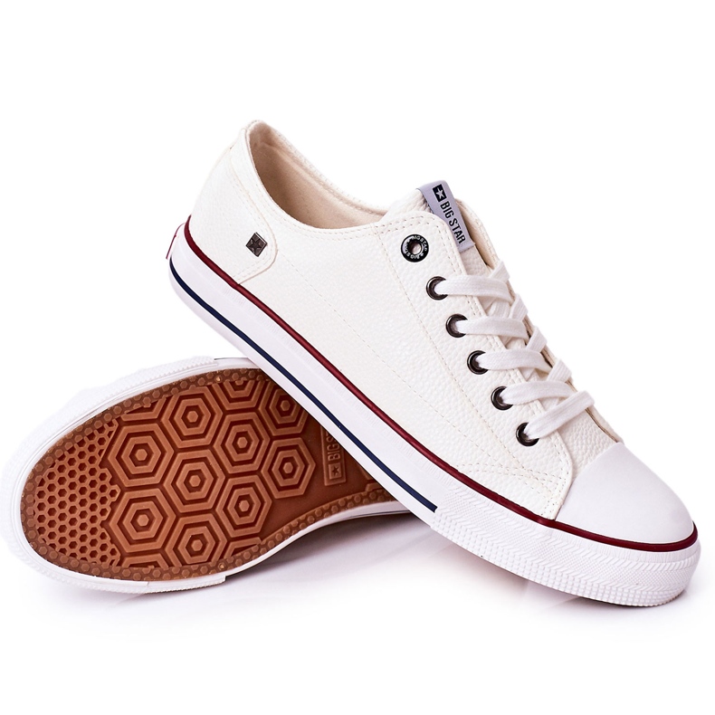 Zapatillas Hombre Piel Big Star II174001 Blanco 4
