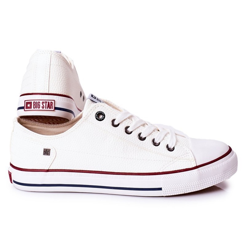 Zapatillas Hombre Piel Big Star II174001 Blanco 3