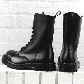 Botas de hombre de cuero negro, sin aislamiento Gregor 3