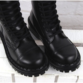 Botas de hombre de cuero negro, sin aislamiento Gregor 5
