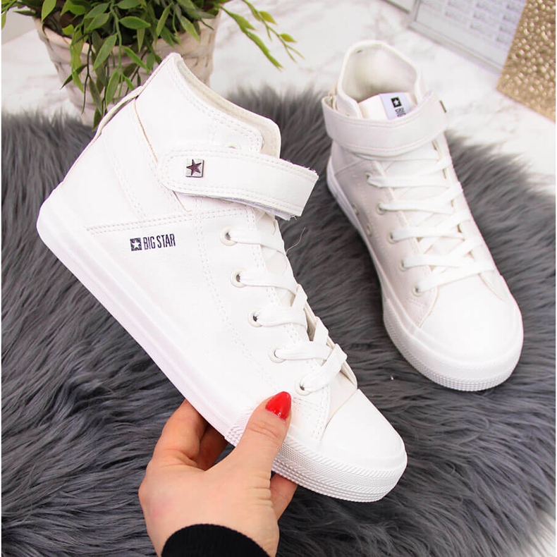 Deportivas blancas con velcros Big Star V274541SS20 blanco 1