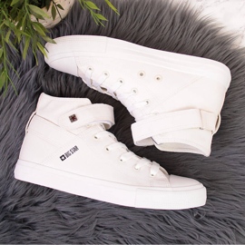 Deportivas blancas con velcros Big Star V274541SS20 blanco 4