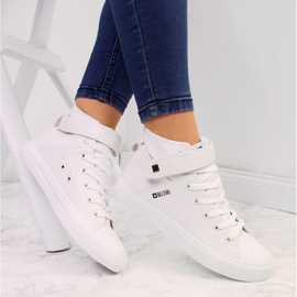 Deportivas blancas con velcros Big Star V274541SS20 blanco 3