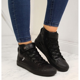 Deportivas negras con velcro ecopiel Big Star V274542 negro 5