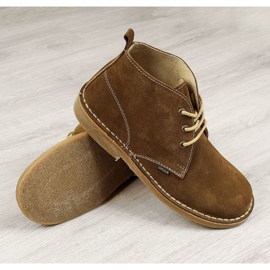 Botas de hombre Gregor de piel marrón 1 Botas de hombre Gregor de piel marrón 1