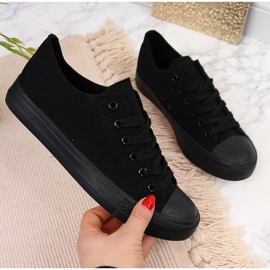 Deportivas bajas atletico negras negro 1