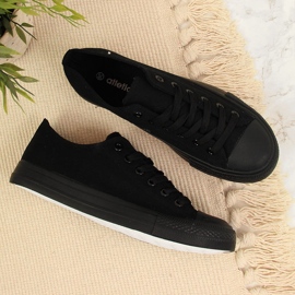 Deportivas bajas atletico negras negro 2