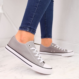 Zapatillas atletico grises bajas 2