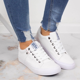 Zapatillas bajas blancas Big Star AA274511 blanco 2
