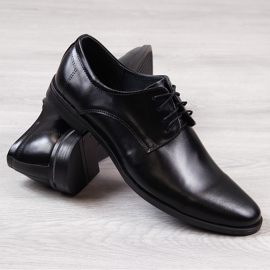 Zapatos de vestir de hombre negros Buster de Gregor 1
