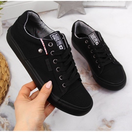 Deportivas bajas de tejido negro Big Star AA274513 1 Deportivas bajas de tejido negro Big Star AA274513 1