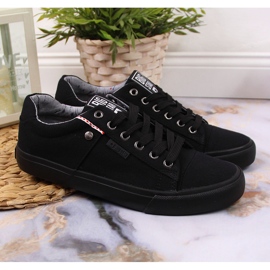 Deportivas bajas de tejido negro Big Star AA274513 2