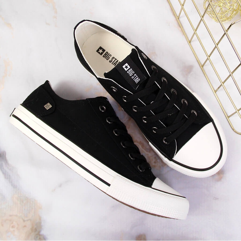 Zapatillas bajas Big Star DD274338 en negro 1