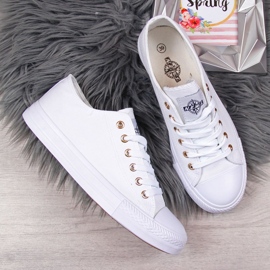 Deportivas bajas NEWS mujer blancas blanco 5