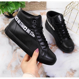 Deportivas altas negras Big Star EE274355 negro 3