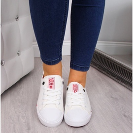 Zapatilla baja textil blanco Big Star FF274087 2