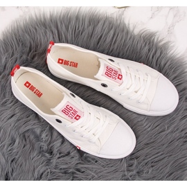 Zapatilla baja textil blanco Big Star FF274087 5