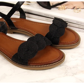 Sandalias mujer planas negras T.Sokolski negro 3