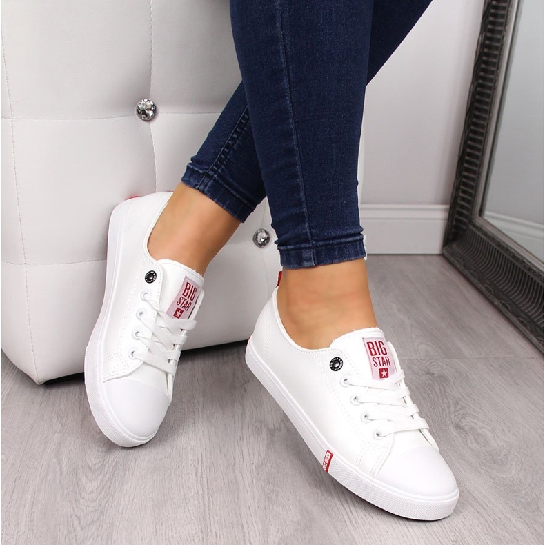 Bailarina ecopiel blanca Big Star GG274005 1