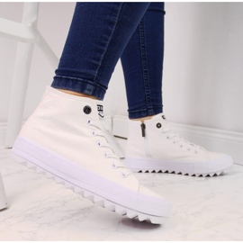 Deportivas de tejido blanco Big Star FF274241 5