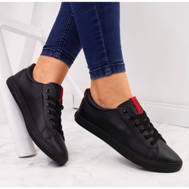 Zapatilla baja ecopiel negra Big Star DD274687 negro 1