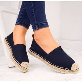 Alpargatas mujer azul marino Big Star HH274500 1