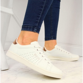 Deportivas bajas de ecopiel blanca Big Star DD274583 blanco 5