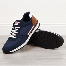 Deportivas hombre casual azul marino Rieker B5129 2