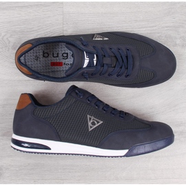 Deportivas casual hombre azul marino Bugatti JJ153171 2