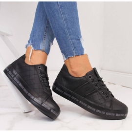Black Black Big Star II274070, zapatillas bajas para mujer negro 1