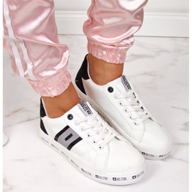 Deportivas bajas de mujer blancas Big Star II274071 blanco 4